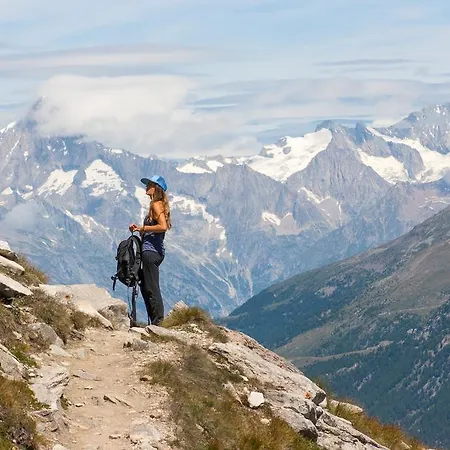 Dorfblick Saas-Fee